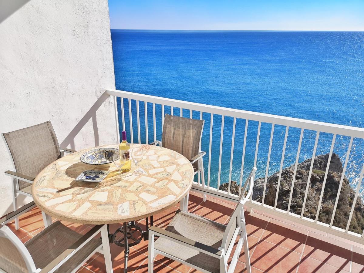 Ferienwohnung Carabeo Vista Mar Nerja Exterior foto
