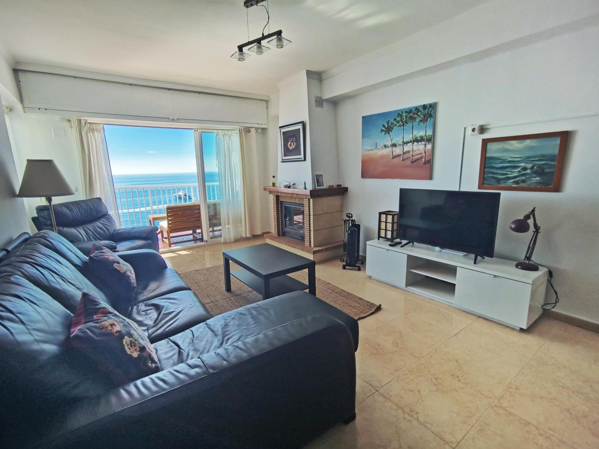 Ferienwohnung Carabeo Vista Mar Nerja Exterior foto