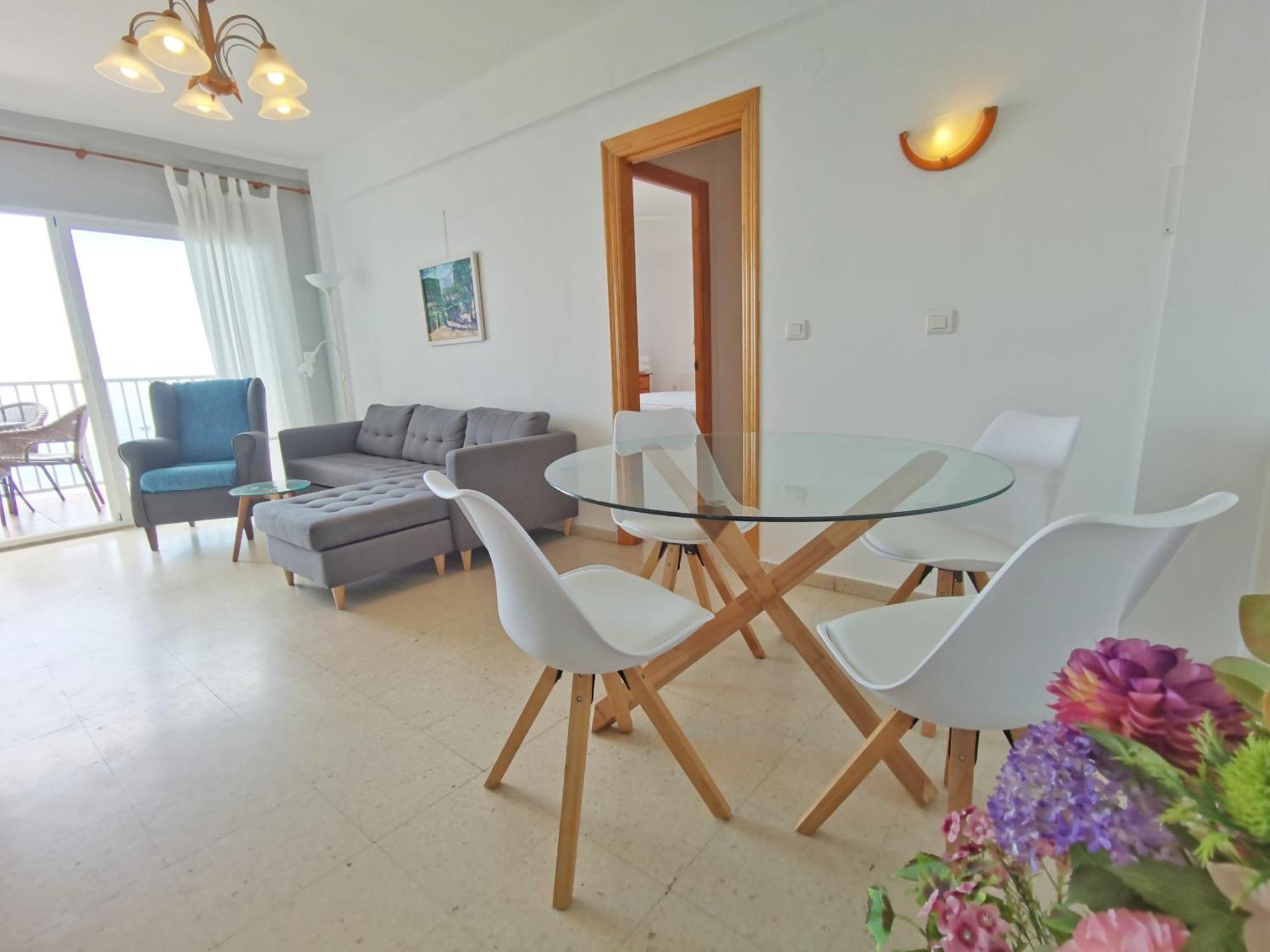 Ferienwohnung Carabeo Vista Mar Nerja Exterior foto