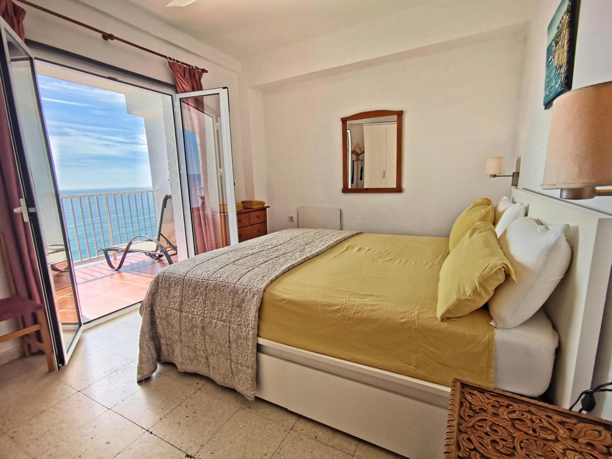 Ferienwohnung Carabeo Vista Mar Nerja Exterior foto