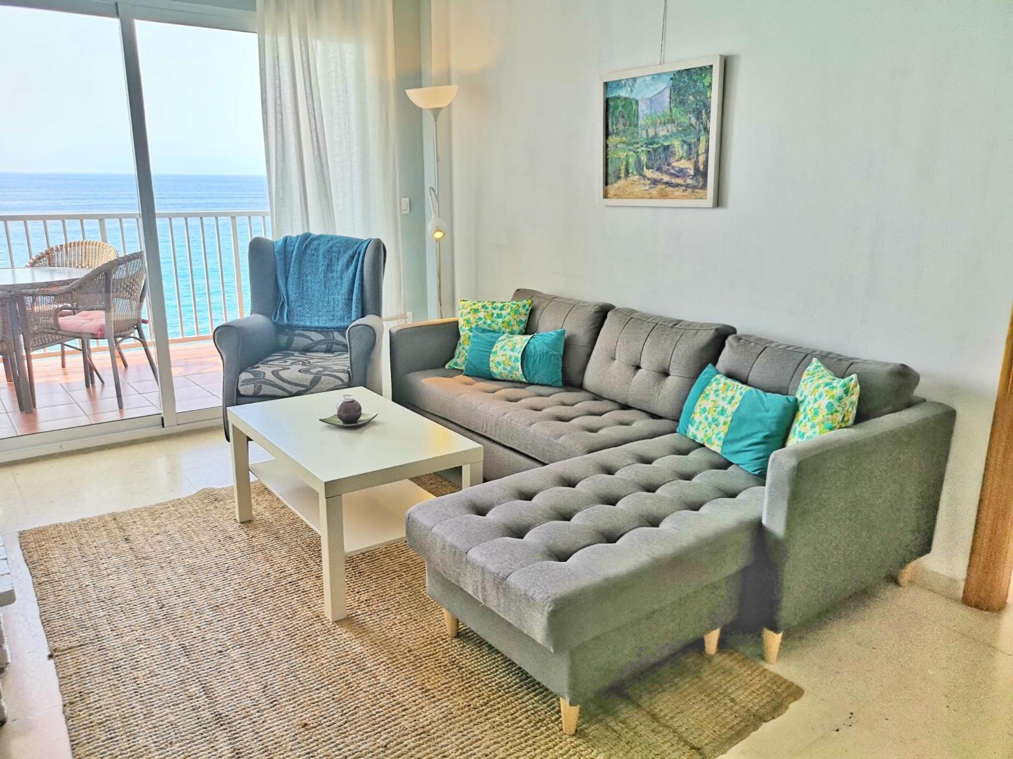 Ferienwohnung Carabeo Vista Mar Nerja Exterior foto