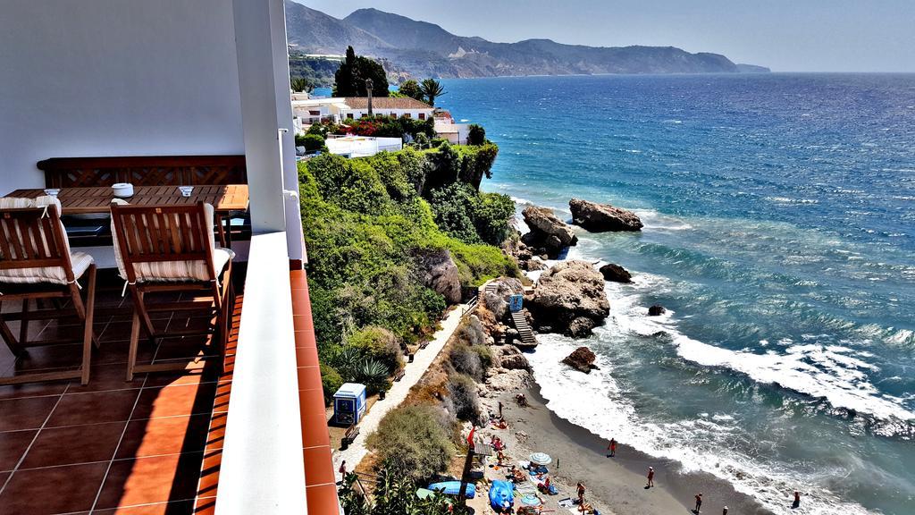 Ferienwohnung Carabeo Vista Mar Nerja Exterior foto
