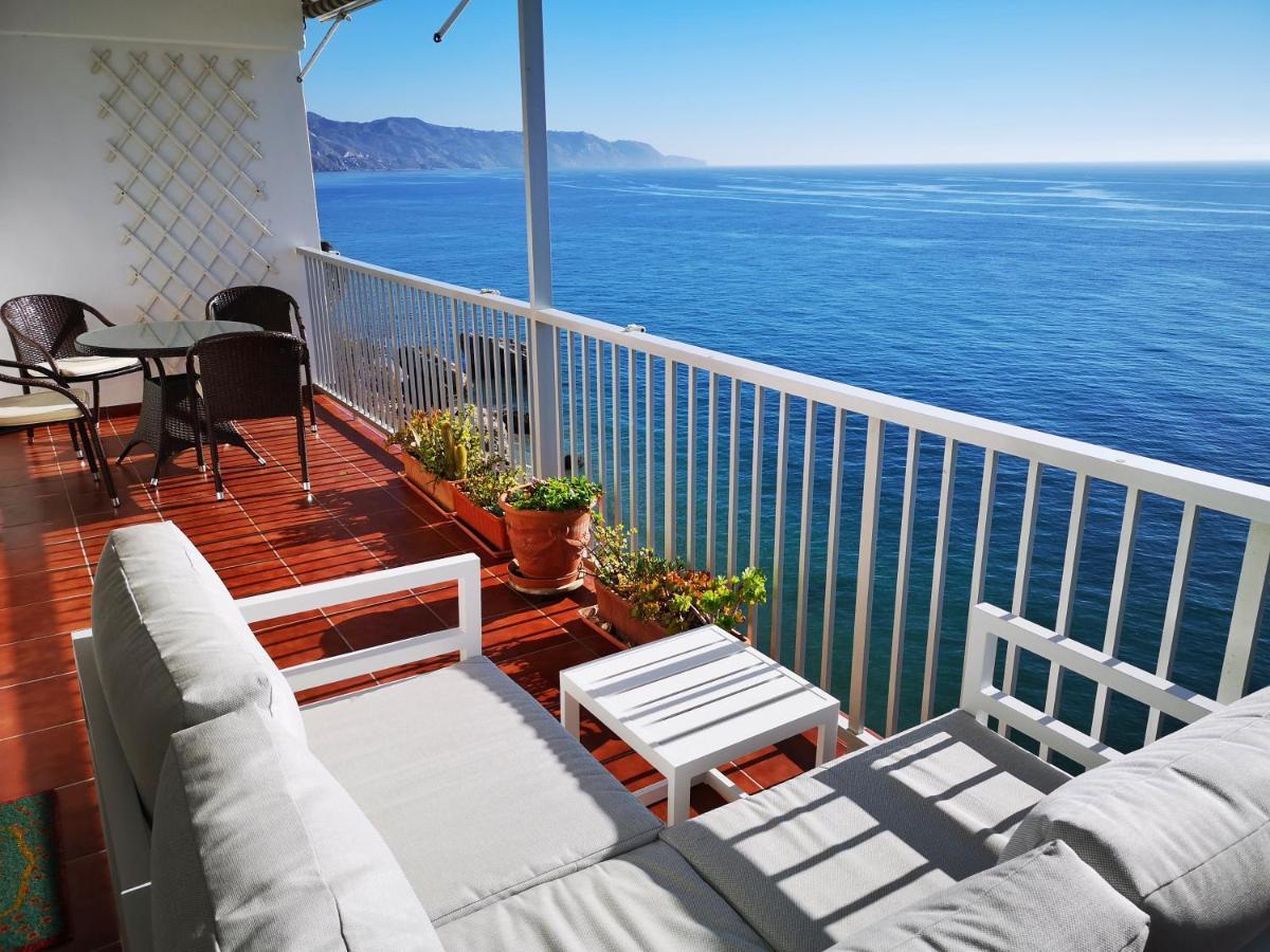 Ferienwohnung Carabeo Vista Mar Nerja Exterior foto