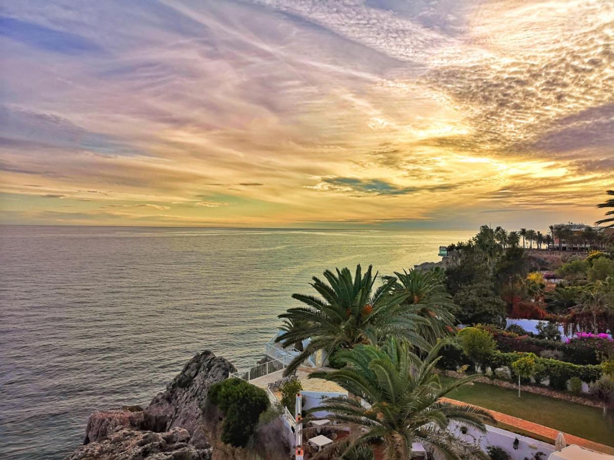 Ferienwohnung Carabeo Vista Mar Nerja Exterior foto