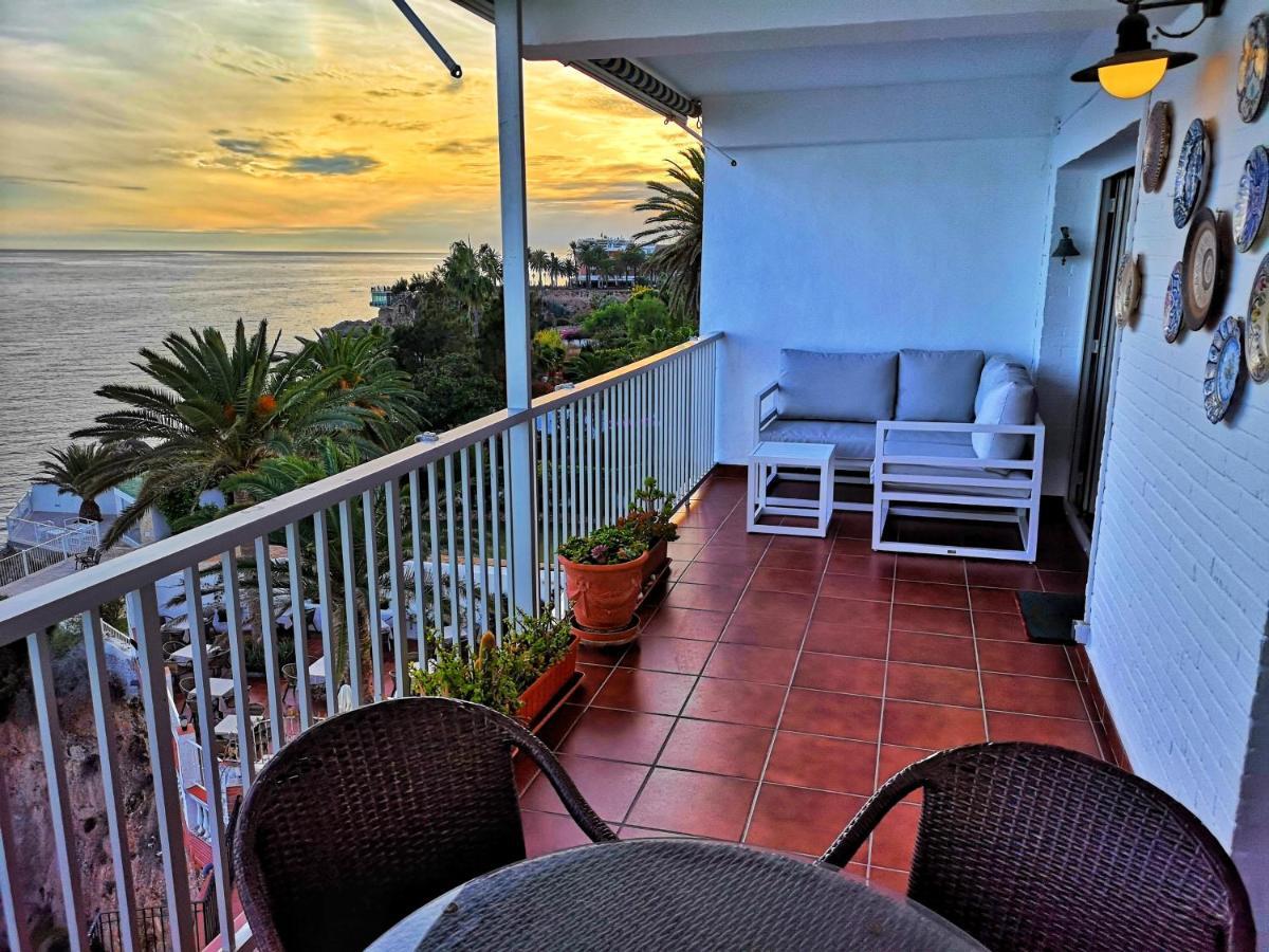 Ferienwohnung Carabeo Vista Mar Nerja Exterior foto
