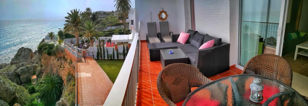 Ferienwohnung Carabeo Vista Mar Nerja Exterior foto