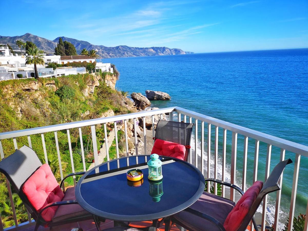 Ferienwohnung Carabeo Vista Mar Nerja Exterior foto
